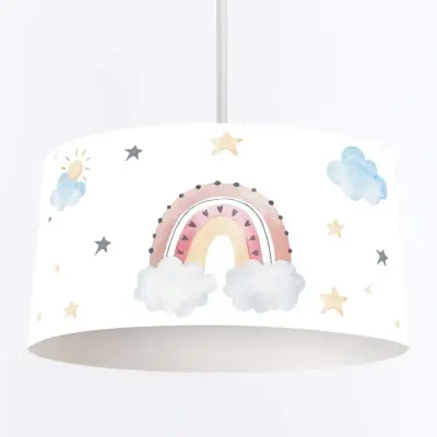 Momys Care Masalsı Gökkuşağı Tavan Lambası 27x18 Cm