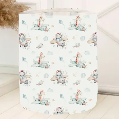 Momys Care Uçuş Macerası Çok Amaçlı Oyuncak Saklama Kutusu 30x50 Cm - 2