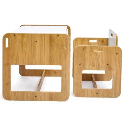 Montessori Kumru Aktivite Masası ve Sandalye Takımı - 3