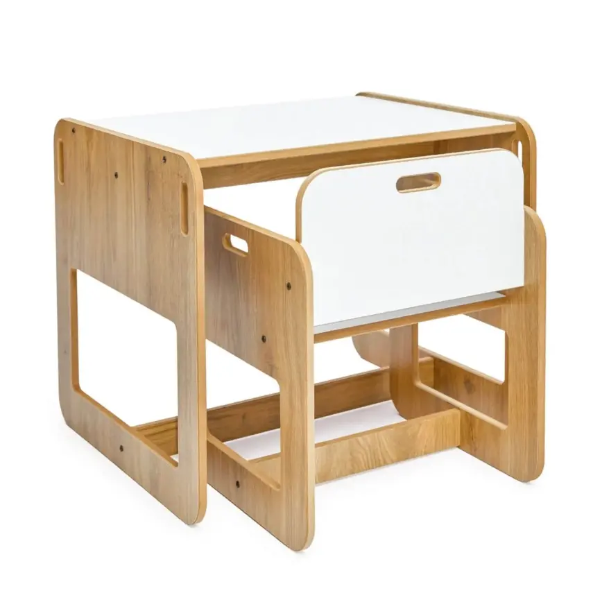 Montessori Kumru Aktivite Masası ve Sandalye Takımı - 7