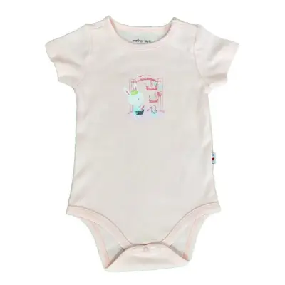 Mother Love Kız Body Kısa Kol Anıl Pembe