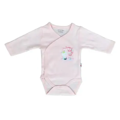 Mother Love Kız Zıbın Body Ayça Pembe