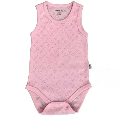 Mother Love Unisex Atlet Body Jakarlı Pembe