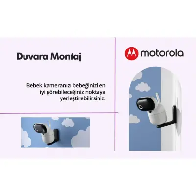 Motorola PİP1510 FHD Wifi Connect Bebek Kamerası 5 inç LCD - 6