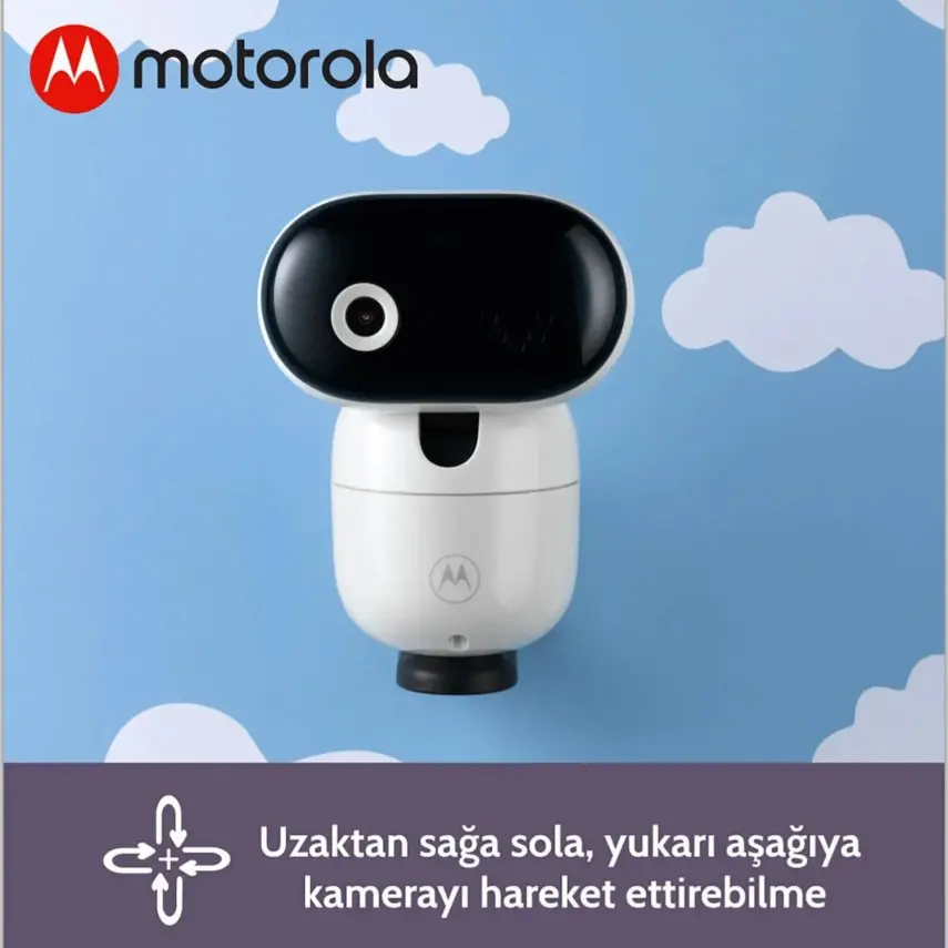 Motorola PİP1510 FHD Wifi Connect Bebek Kamerası 5 inç LCD - 7