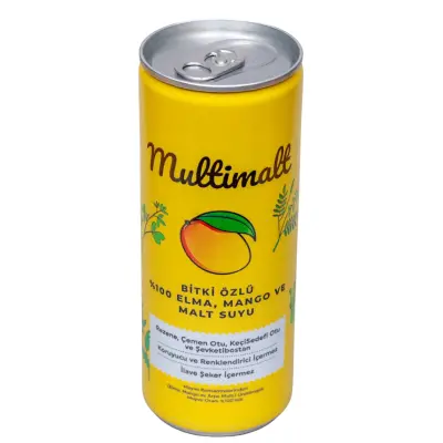 Multimalt Bitki Özlü %100 Elma,Mango Ve Malt Suyu 250 ml - 13