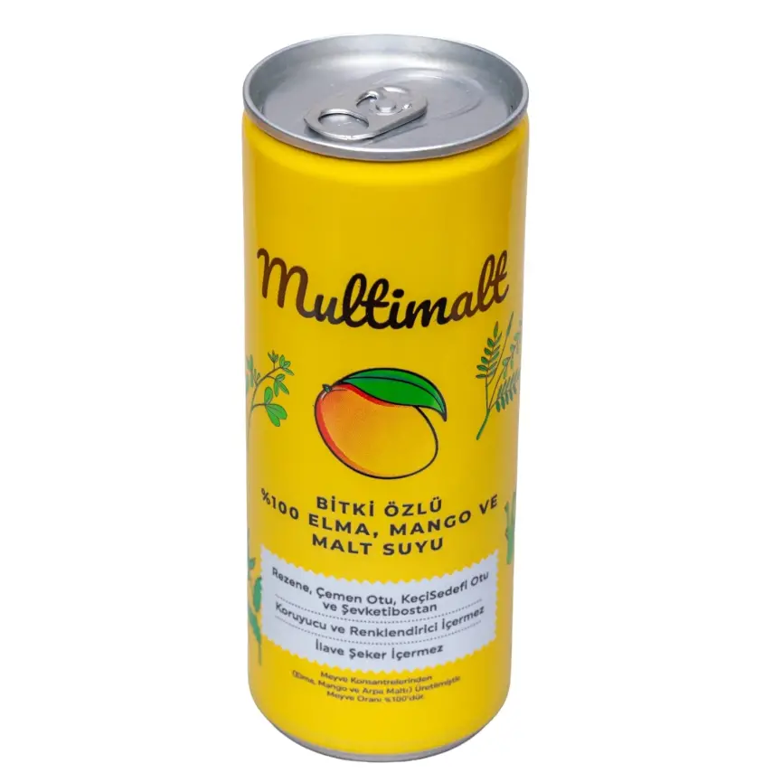 Multimalt Bitki Özlü %100 Elma,Mango Ve Malt Suyu 250 ml - 13
