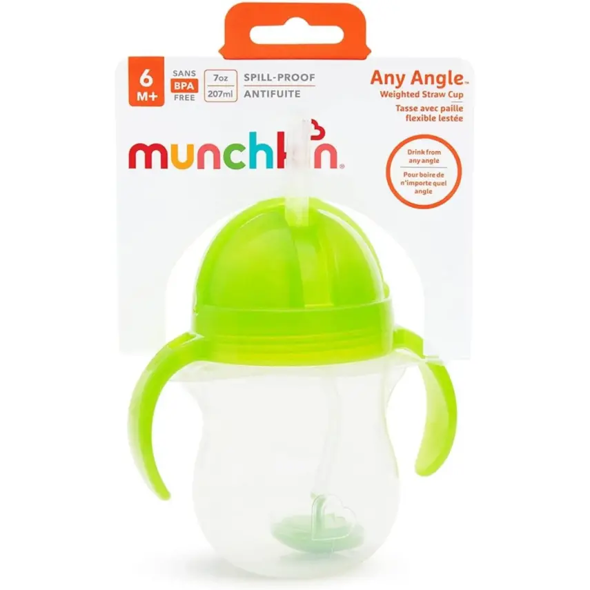 Munchkin Kilitli Uçlu Alıştırma Bardağı 207 ml Yeşil - 2