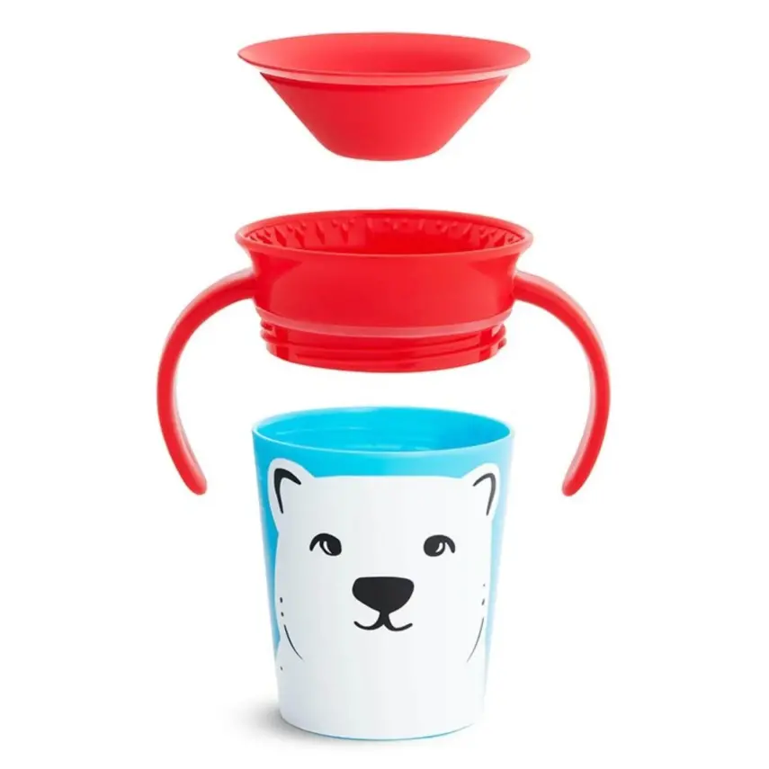 Munchkin Mucize 360 Alıştırma Bardağı Kutup Ayısı - 3