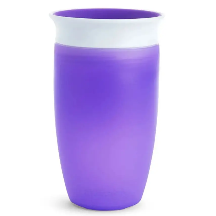 Munchkin Mucize 360 Alıştırma Bardağı Wildlove 296 ml Mor - 1