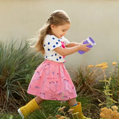 Munchkin Mucize 360 Alıştırma Bardağı Wildlove 296 ml Mor - 4