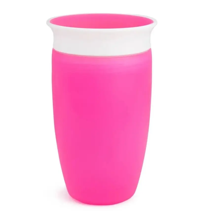 Munchkin Mucize 360 Alıştırma Bardağı Wildlove 296 ml Pembe - 1