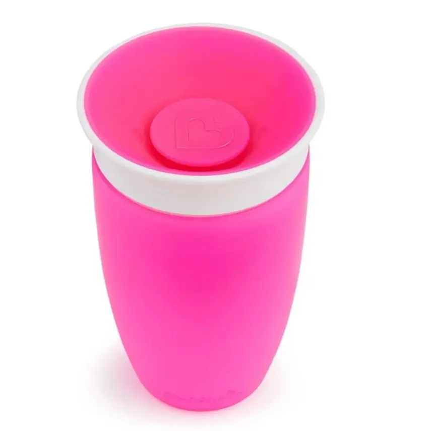 Munchkin Mucize 360 Alıştırma Bardağı Wildlove 296 ml Pembe - 2