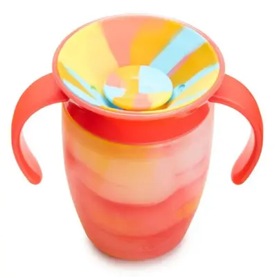 Munchkin Mucize 360° Tropical Alıştırma Bardağı 6ay+ 207ml Kırmızı - 3