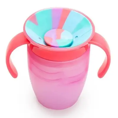 Munchkin Mucize 360° Tropical Alıştırma Bardağı 6ay+ 207ml Mor - 2