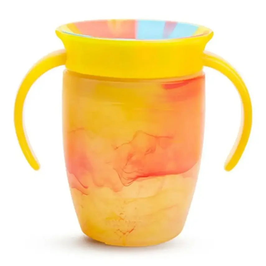 Munchkin Mucize 360° Tropical Alıştırma Bardağı 6ay+ 207ml Sarı - 1