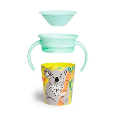 Munchkin Mucize 360° Wildlove Alıştırma Bardağı Koala 6ay+ 177ml  - 2