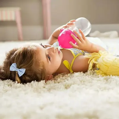 Munchkin Tıklama Kilitli Uçlu Pipetli Alıştırma Bardağı 296 ml Pembe - 5