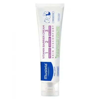 Mustela 1.2.3 Vitamin Bariyer Bebek Pişik Kremi 100 ml - 2
