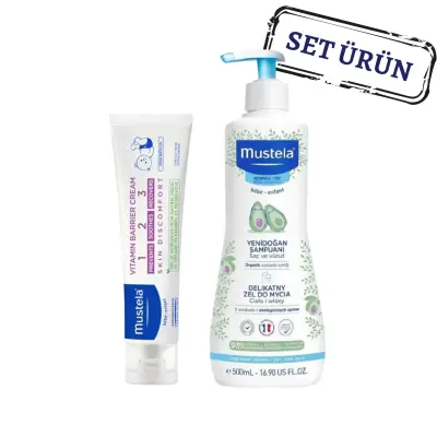 Mustela Şampuan + Pişik Kremi (Avantaj Paketi) - 2