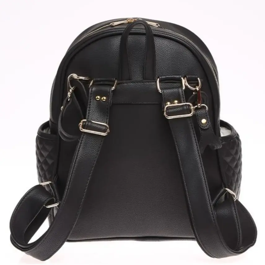 M&Y Collection Dust Deri Sırt Çantası Siyah - 2