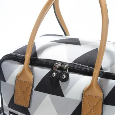 M&Y Collectıon Eos Anne Bebek Bakım Üçgen Gri-Siyah - 7