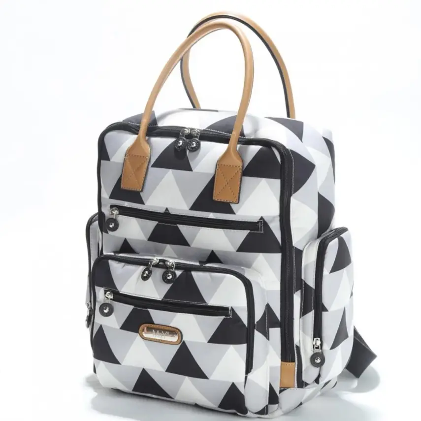 M&Y Collectıon Eos Anne Bebek Bakım Üçgen Gri-Siyah - 3