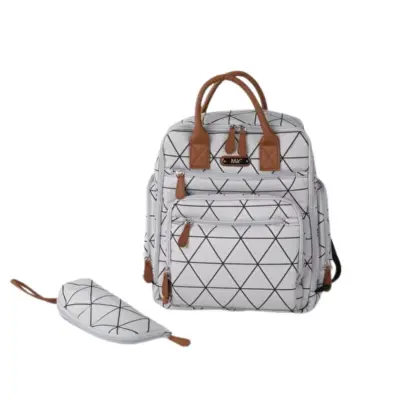 M&Y Collection Lia Bebek Bakım Sırt Çantası Gri