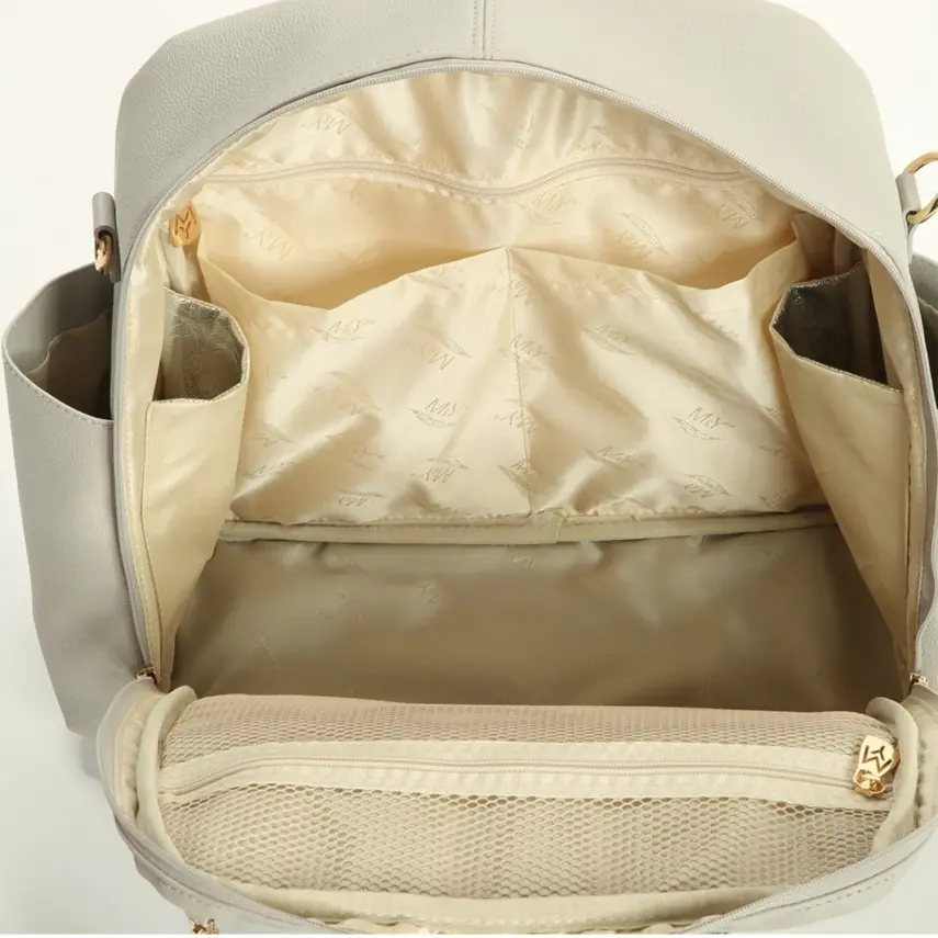 M&Y Collection Maia Anne Bebek Bakım Çantası Gri - 4