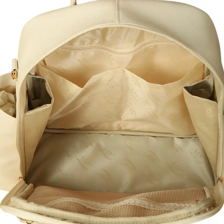 M&Y Collection Maia Anne Bebek Bakım Çantası Krem - 5