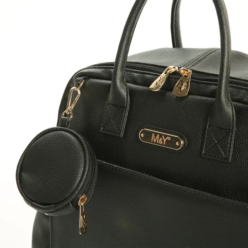 M&Y Collection Maia Anne Bebek Bakım Çantası Siyah - 5