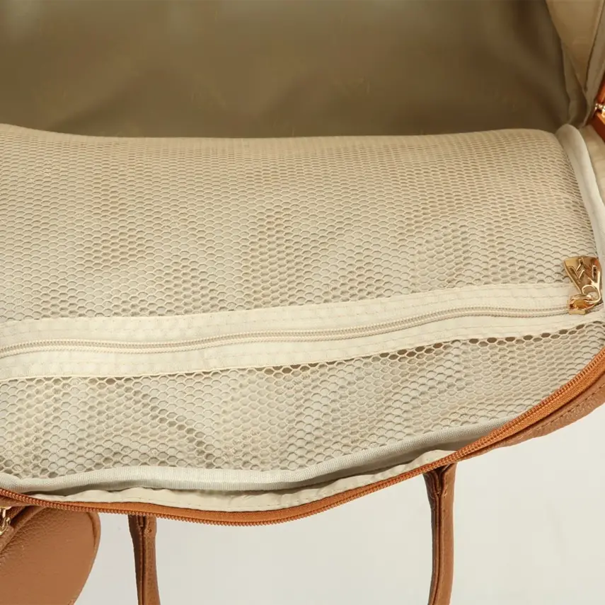 M&Y Collection Maia Anne Bebek Bakım Çantası Taba - 4