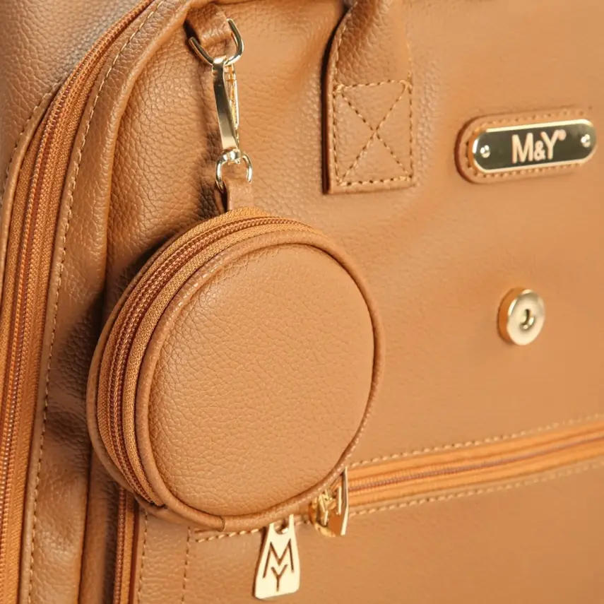 M&Y Collection Maia Anne Bebek Bakım Çantası Taba - 6