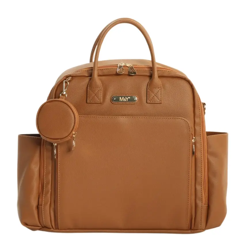 M&Y Collection Maia Anne Bebek Bakım Çantası Taba - 1