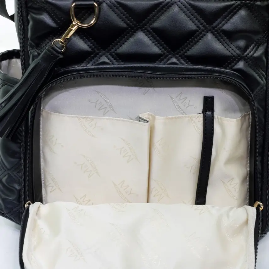 M&Y Collection Oeste Anne Bebek Bakım Çantası Siyah - 2