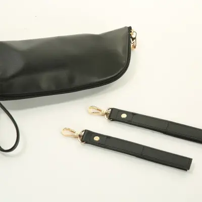 M&Y Collection Puff Deri Bebek Bakım Sırt Çantası Siyah / Black - 3