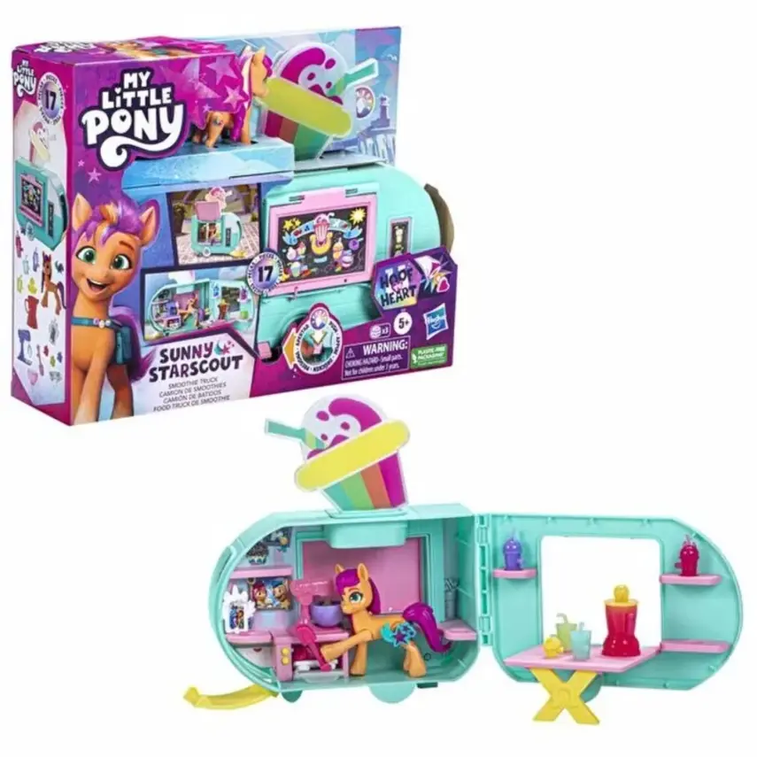 My Little Pony Sunny Starscout Smoothıe Arabası - 1