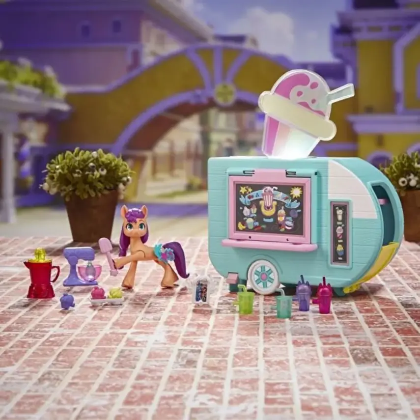 My Little Pony Sunny Starscout Smoothıe Arabası - 11