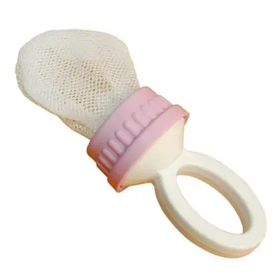 Mycey Feeder Güvenli Meyve ve Sebze Emziği Pembe - 3