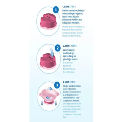 Mycey Süper Vakumlu Tabak Mavi - 2