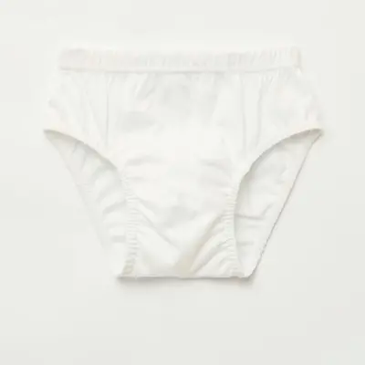 Natuline Organik Erkek Slip Penye 3lü Beyaz - 2