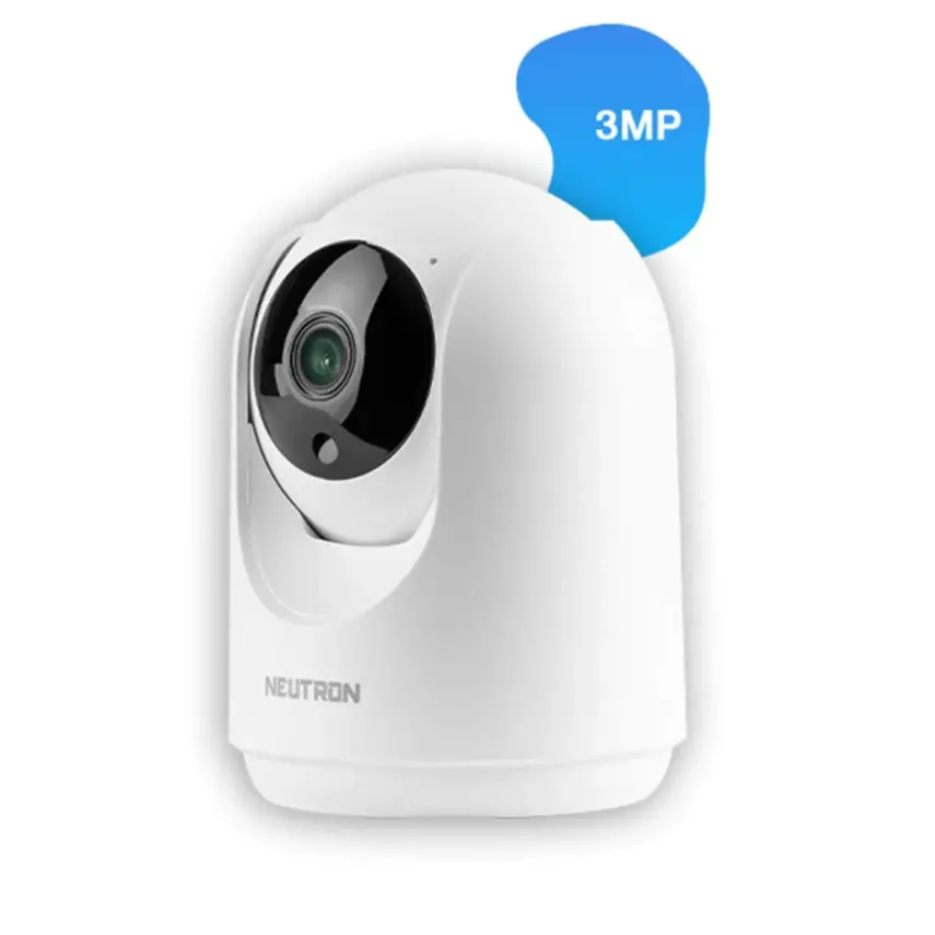 Neutron 360 Derece Dönebilen Kızılötesi İç Ortam Akıllı Güvenlik Kamera - 5
