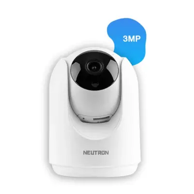 Neutron 360 Derece Dönebilen Kızılötesi İç Ortam Akıllı Güvenlik Kamera - 3