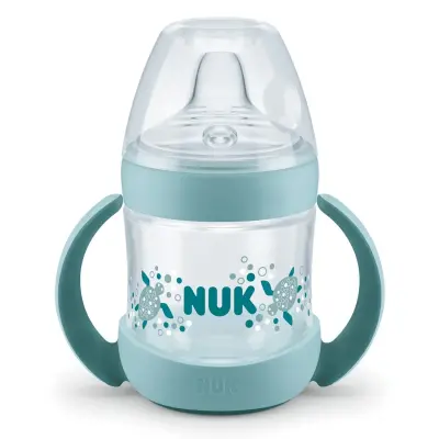 Nuk Nature Sense Learner Isı Göstergeli Alıştırma Bardağı 150 ml 6+ Ay Yeşil 