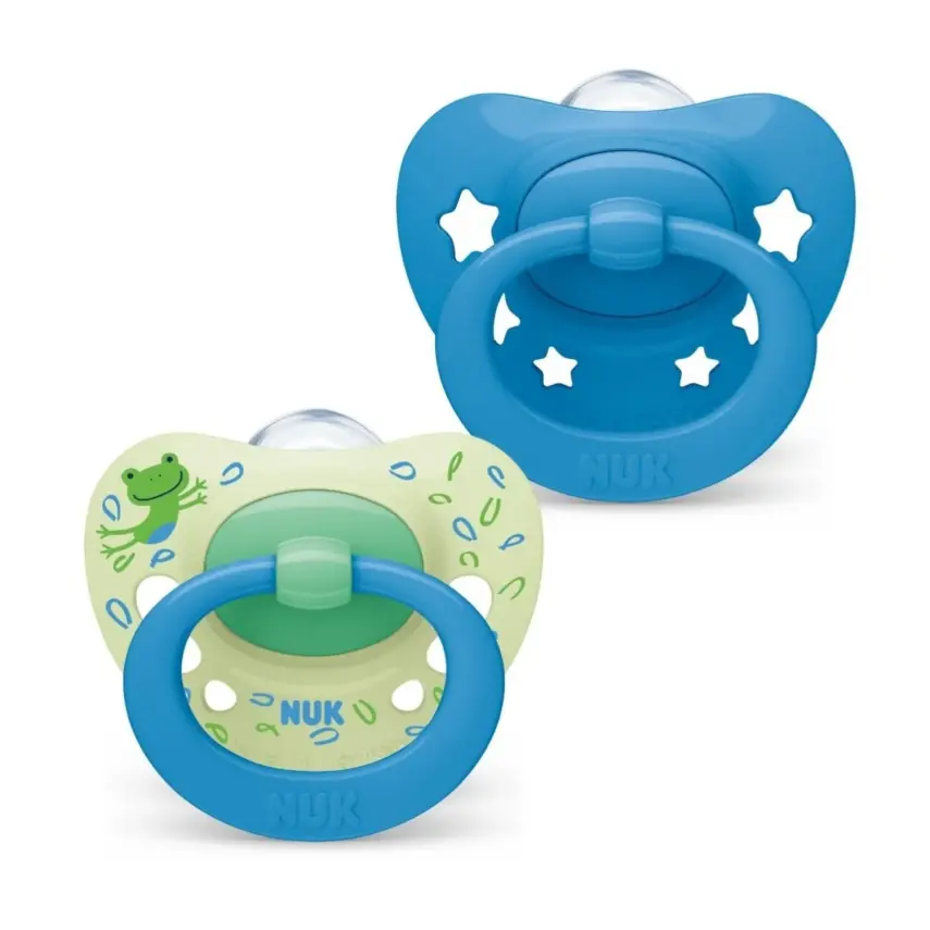 Nuk Signature Saklama Kutulu Silikon Emzik 2li 18-36 Ay Erkek - 1