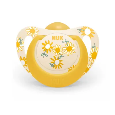 Nuk Star Kauçuk Emzik 2li 6-18 Ay Kız - 5