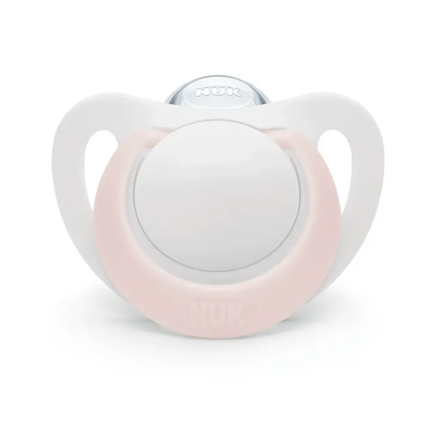 Nuk Star Silikon Emzik 2li 0-6 Ay Kız - 4