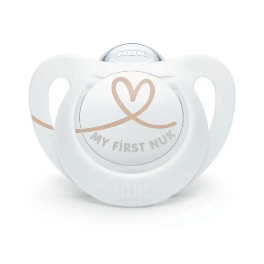 Nuk Star Silikon Emzik 2li 0-6 Ay Kız - 3