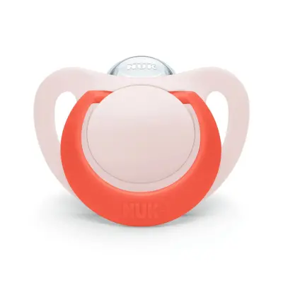 Nuk Star Silikon Emzik 2li 6-18 Ay Kız - 2