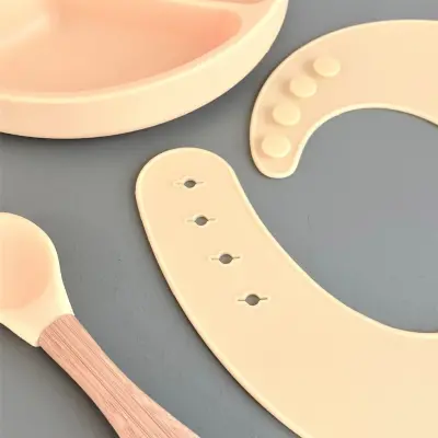 OiOi Blw Beslenme Seti Tabaklı Mellow Yellow - 2